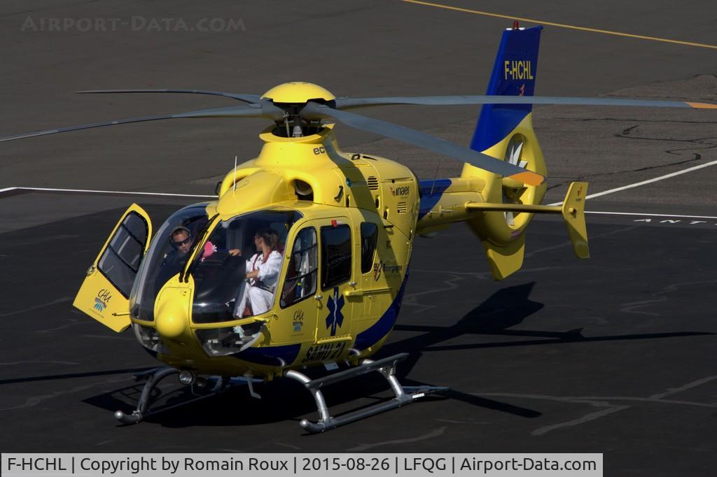 F-HCHL, 2008 Eurocopter EC-135P-2+ C/N 691, Parked