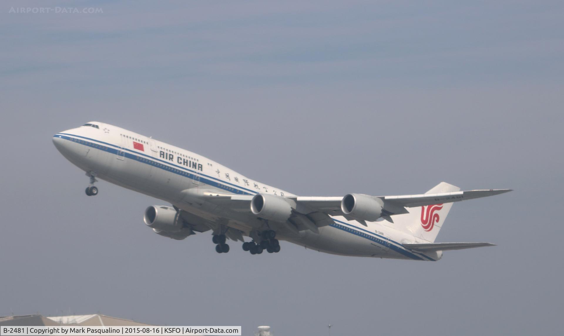 B-2481, 2015 Boeing 747-89L C/N 41847, Boeing 747-800