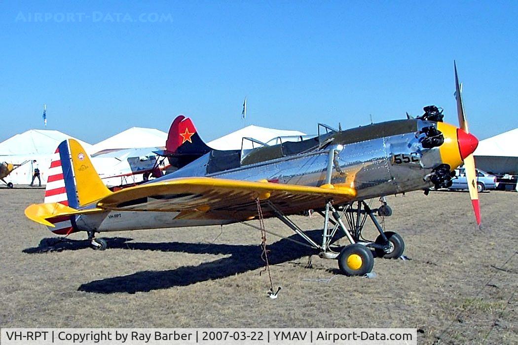 VH-RPT, 1941 Ryan PT-22 Recruit (ST3KR) C/N 1039, Ryan PT-21 Recruit [1039] Avalon~VH 22/03/2007