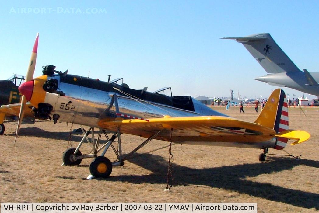 VH-RPT, 1941 Ryan PT-22 Recruit (ST3KR) C/N 1039, Ryan PT-21 Recruit [1039] Avalon~VH 22/03/2007