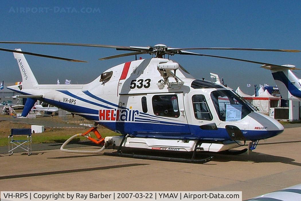 VH-RPS, 2004 Agusta A-119 Koala C/N 14042, Agusta A-119 Koala [14042] (Heliair) Avalon~VH 22/03/2007