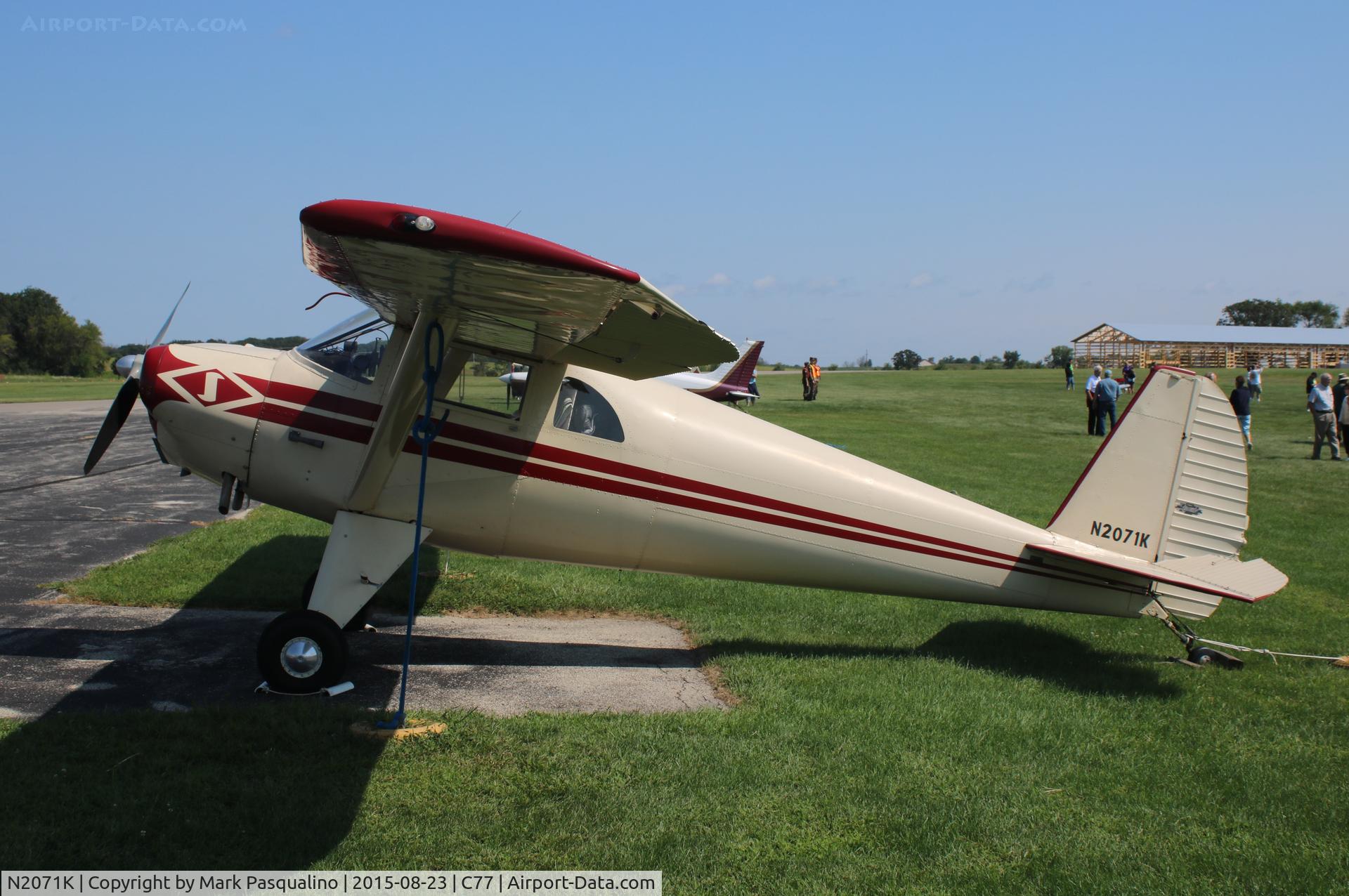 N2071K, 1947 Luscombe 8A C/N 4798, Luscombe 8A