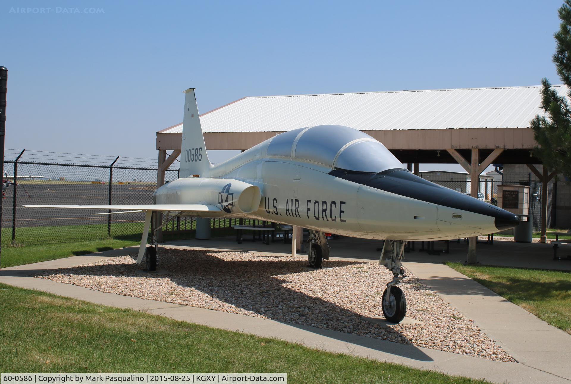 60-0586, 1960 Northrop T-38A Talon C/N N.5159, Northrop T-38A