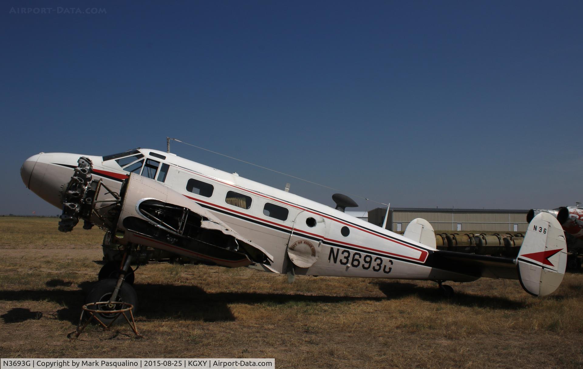 N3693G, 1952 Beech C-45H Expeditor C/N AF-842, Beech C-45H
