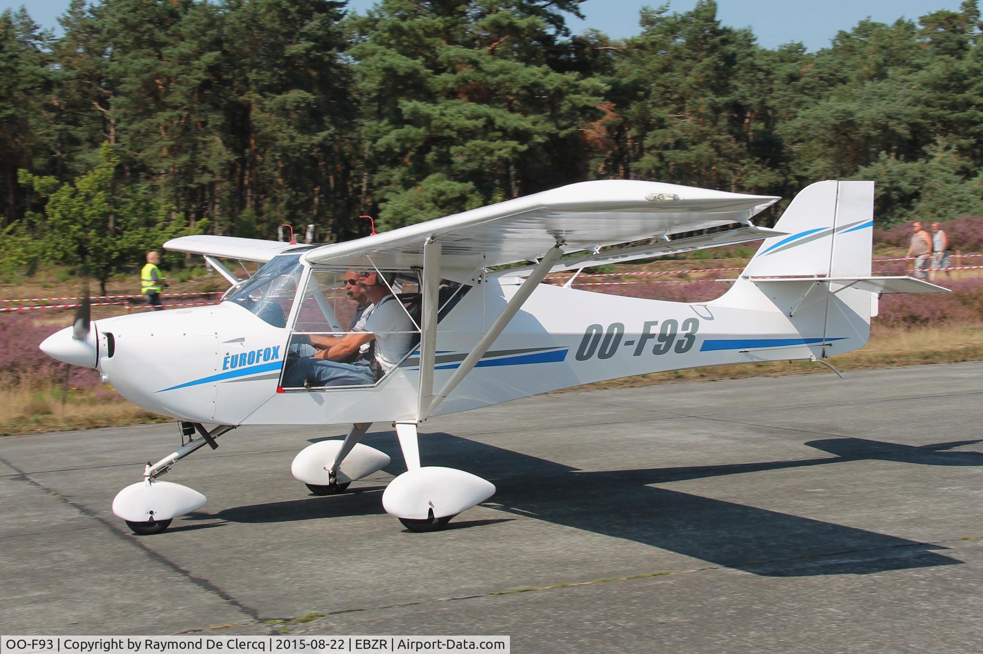 OO-F93, 2004 Aeropro Eurofox C/N 16704, Zoersel Fly-in 2015.