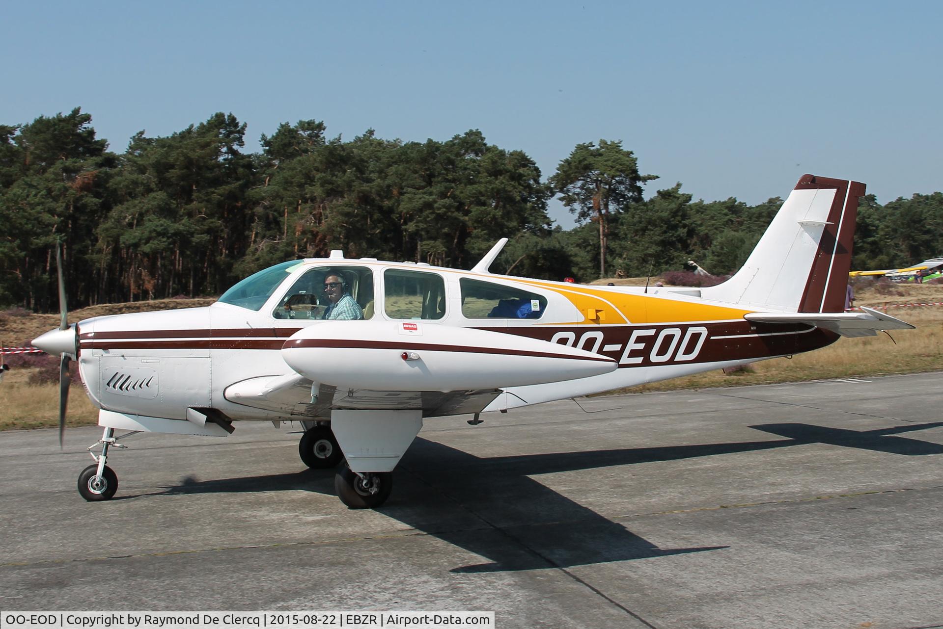 OO-EOD, Beech F33A Bonanza C/N CE-291, Zoersel Fly-in 2015.