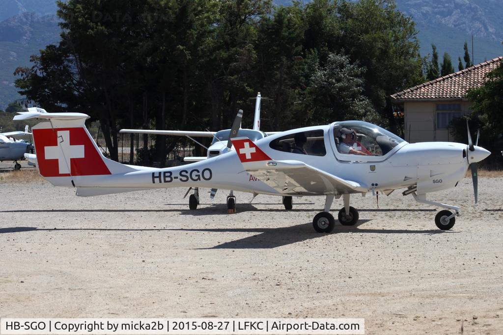 HB-SGO, 2012 Diamond DA-40NG Diamond Star C/N 40.N057, Taxiing