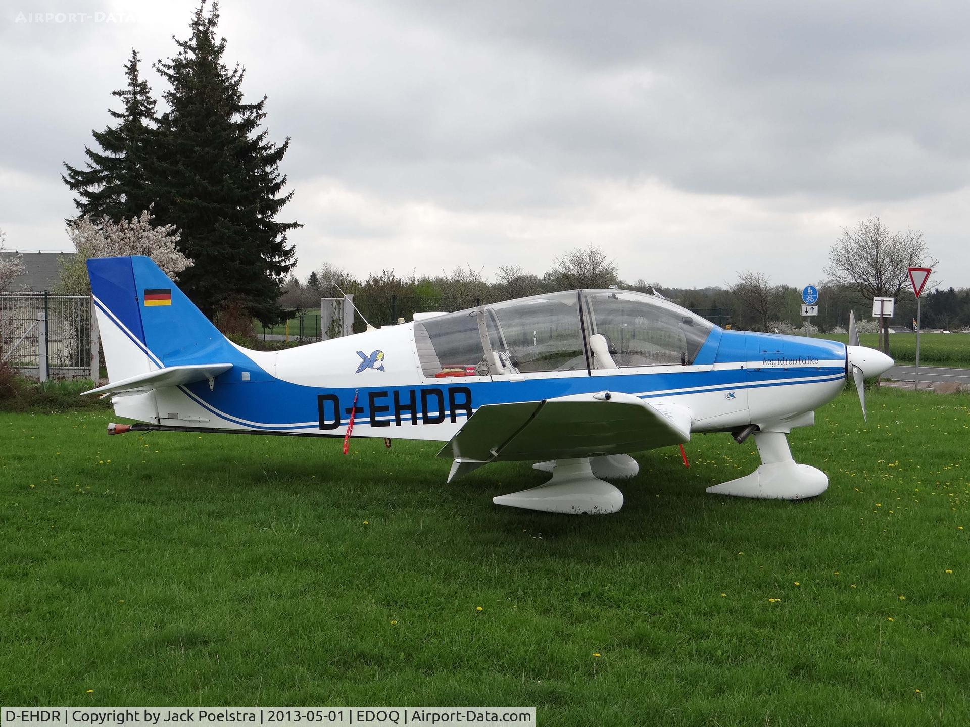 D-EHDR, 1984 Robin DR-400-180R Remorqueur Regent C/N 1646, Fliegersgrup  at airport Oschatz