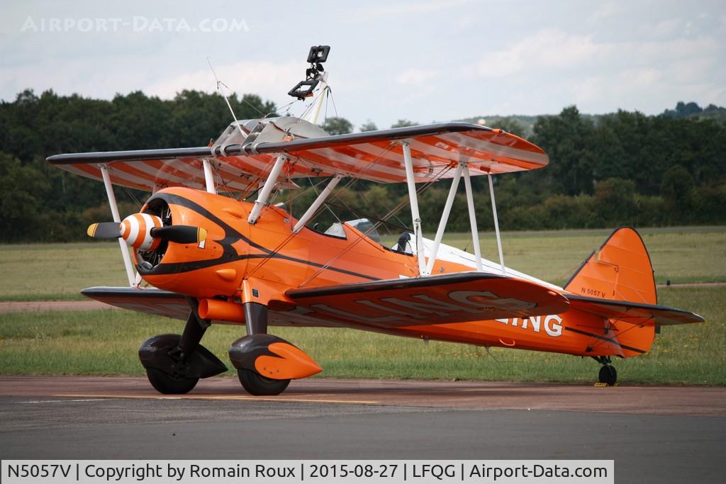 N5057V, 1942 Boeing A75N1(PT17) C/N 75-5598, Parked