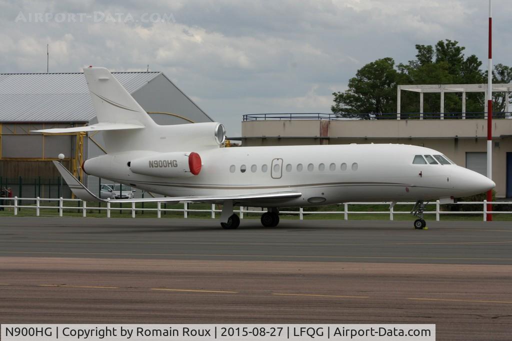 N900HG, 1995 Dassault Falcon 900EX C/N 001, Parked