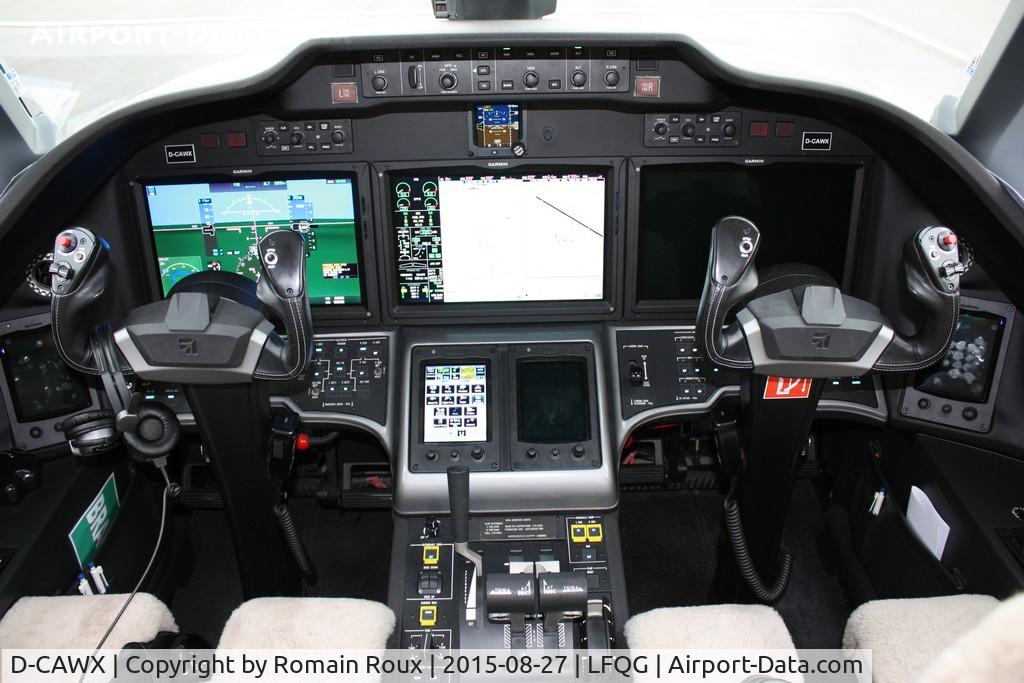 D-CAWX, 2015 Cessna 680 Citation Sovereign + C/N 680-0535, Parked