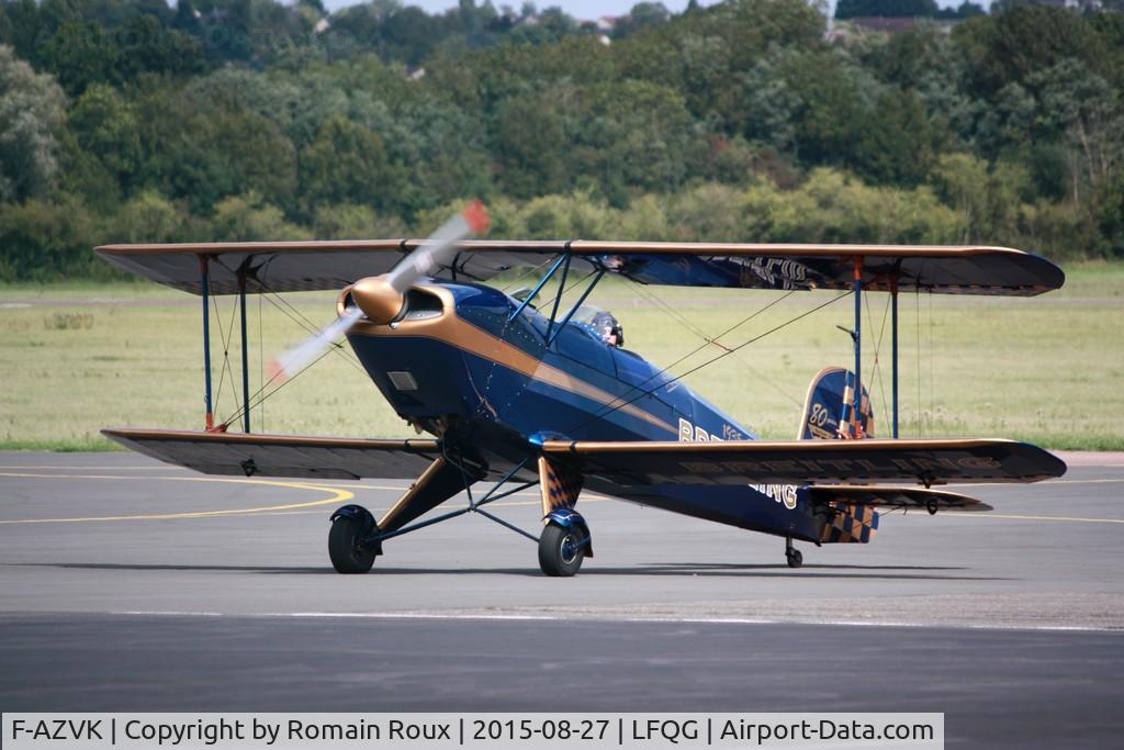F-AZVK, 1935 Bucker Bu-131 Jungmann C/N 27, Taxiing