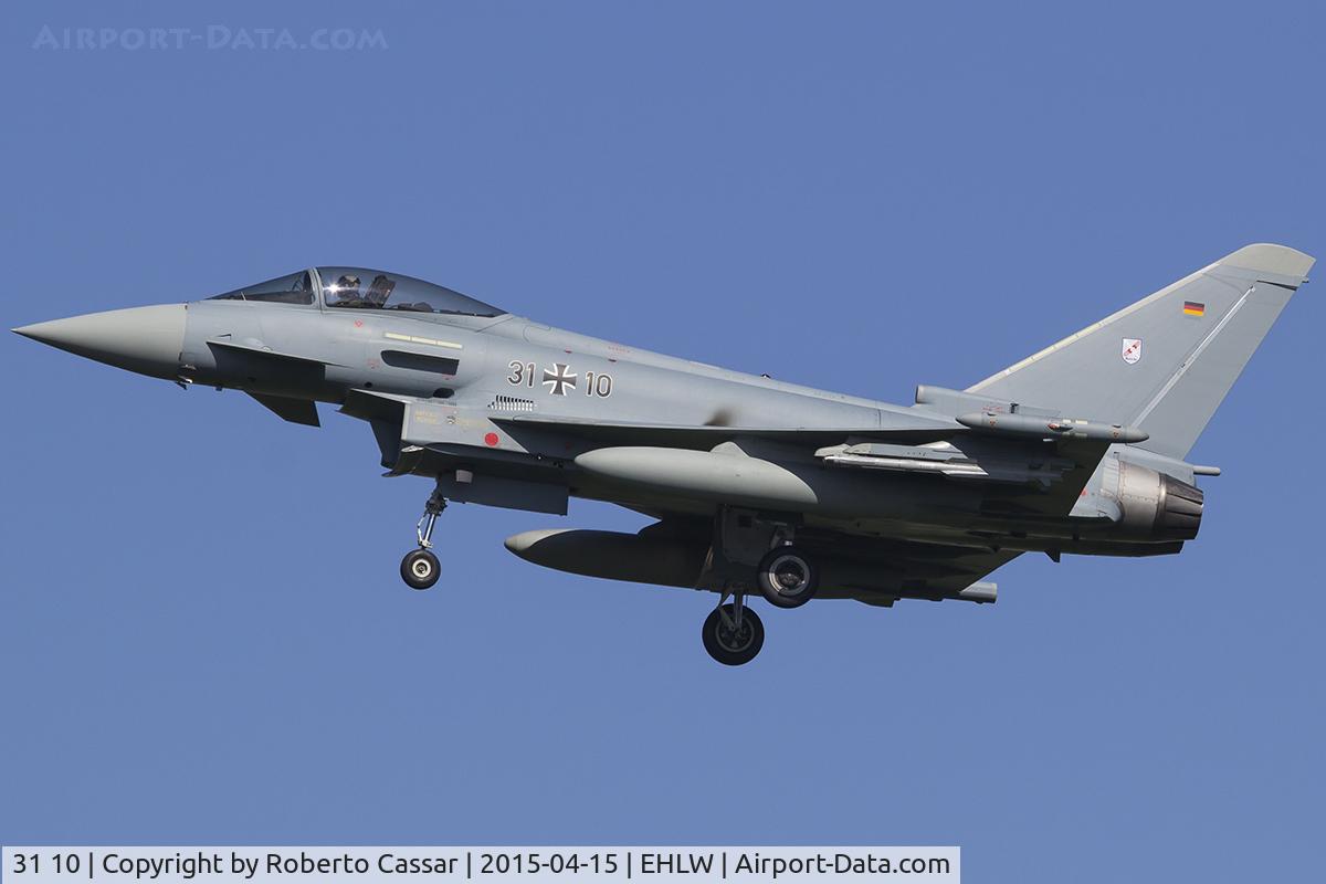 31 10, Eurofighter EF-2000 Typhoon S C/N GS086, Leeuwarden