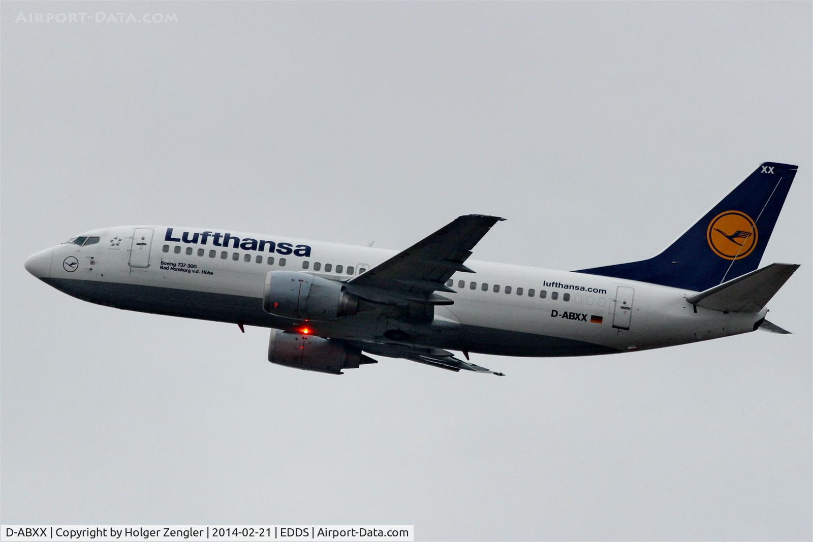 D-ABXX, 1989 Boeing 737-330 C/N 24562, Red light spells bye bye.....