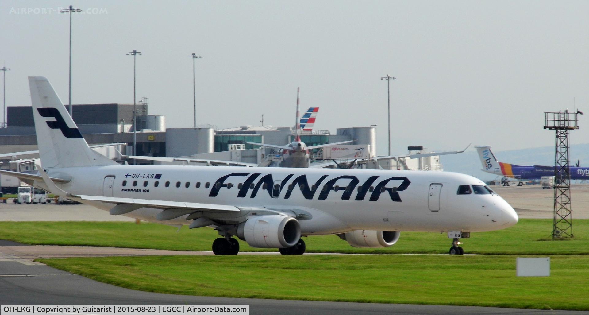 OH-LKG, 2007 Embraer 190LR (ERJ-190-100LR) C/N 19000079, At Manchester