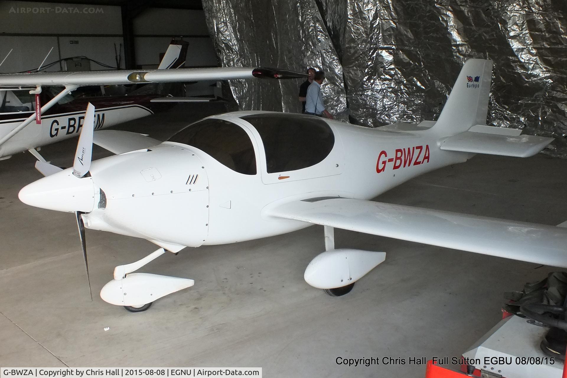 G-BWZA, 1997 Europa Tri-Gear C/N PFA 247-12626, Full Sutton resident