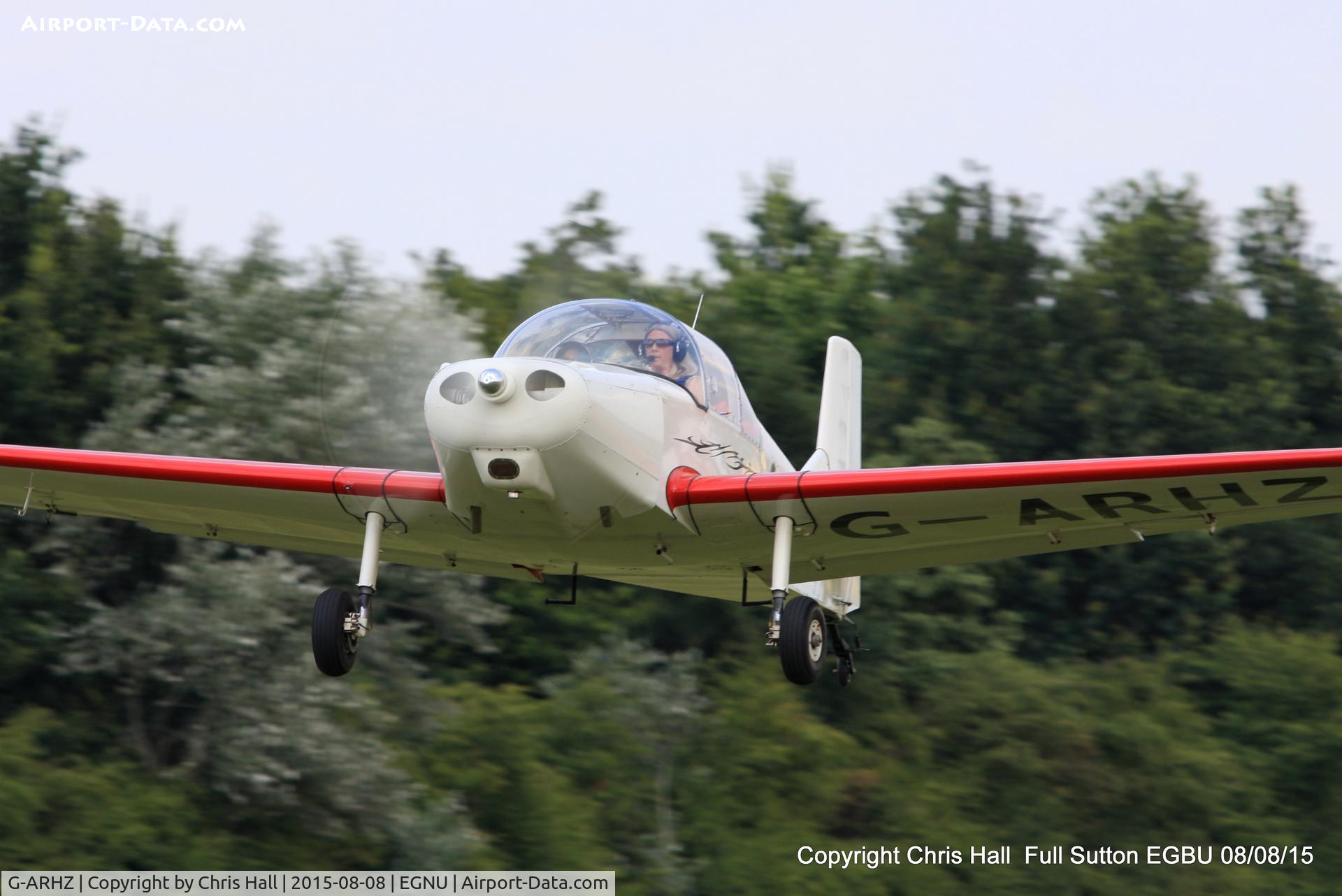 G-ARHZ, 1961 Rollason Druine D-62 Condor C/N PFA 247, at the Vale of York LAA strut flyin, Full Sutton