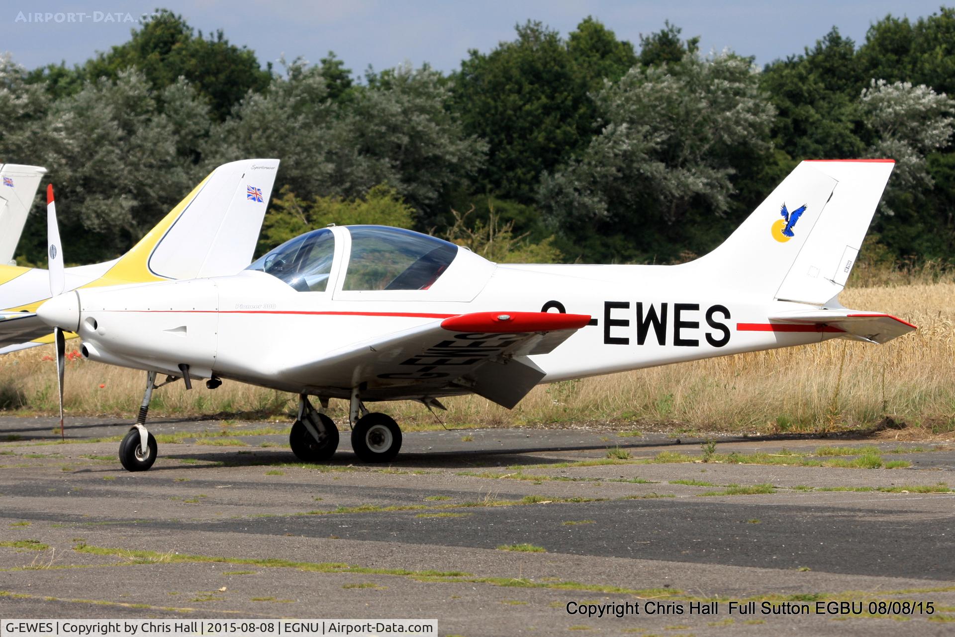 G-EWES, 2004 Alpi Aviation Pioneer 300 C/N PFA 330-14322, at the Vale of York LAA strut flyin, Full Sutton