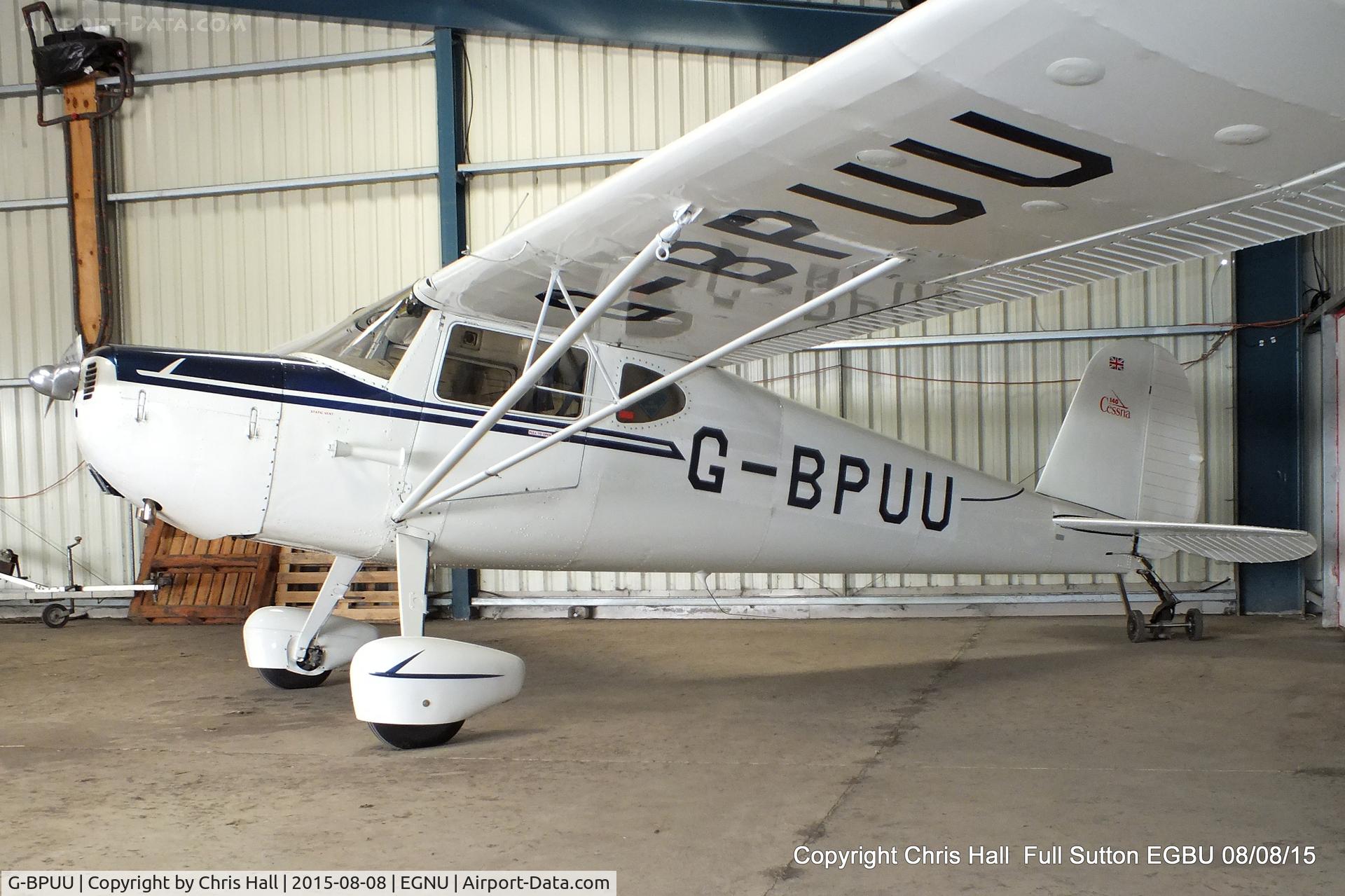 G-BPUU, 1947 Cessna 140 C/N 13722, Full Sutton resident