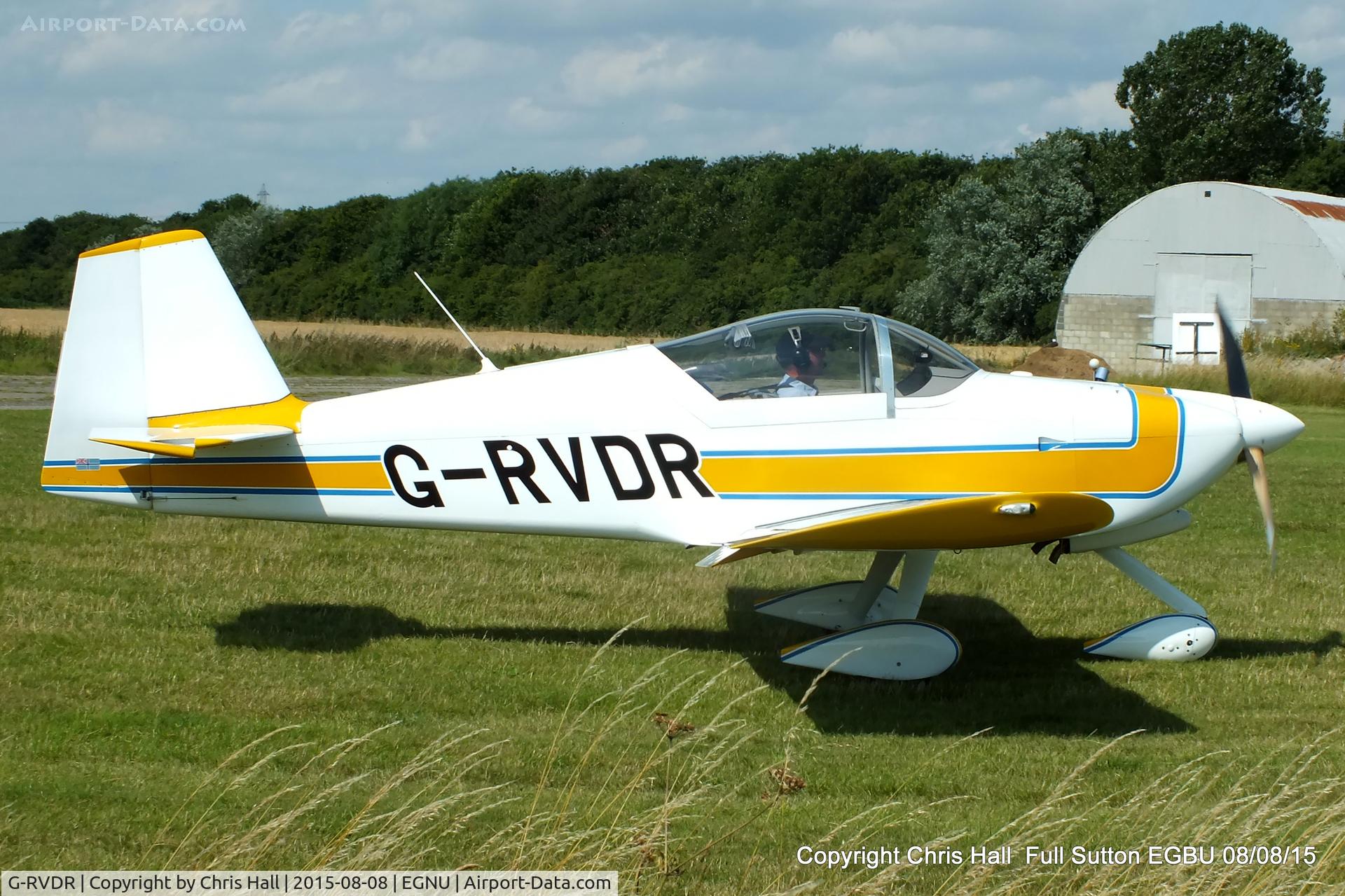 G-RVDR, 2001 Vans RV-6A C/N PFA 181A-13098, at the Vale of York LAA strut flyin, Full Sutton