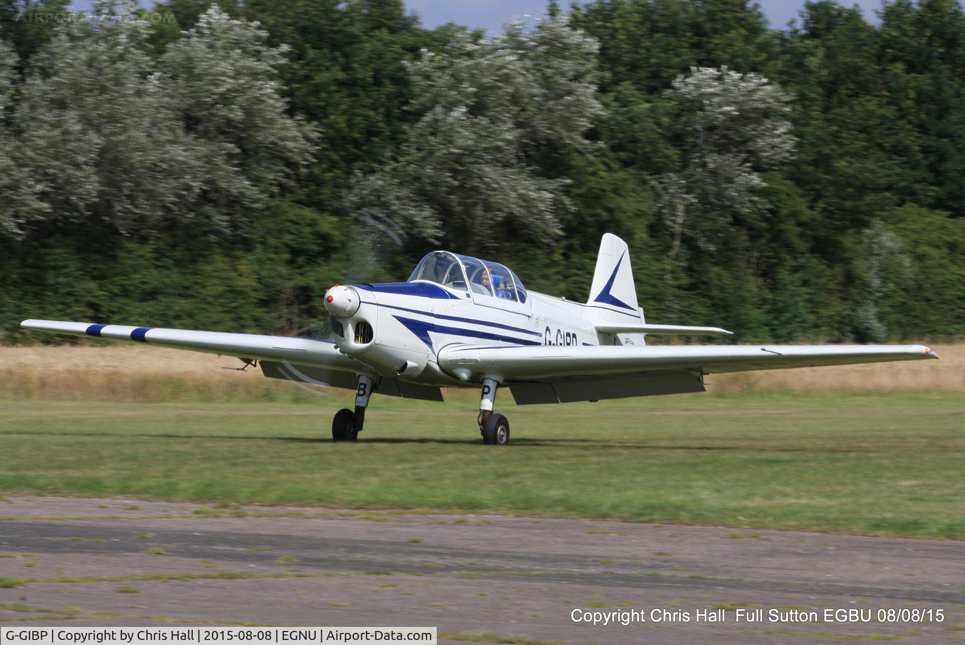 G-GIBP, 1969 Zlin Z-526 Trener Master C/N 1082, at the Vale of York LAA strut flyin, Full Sutton