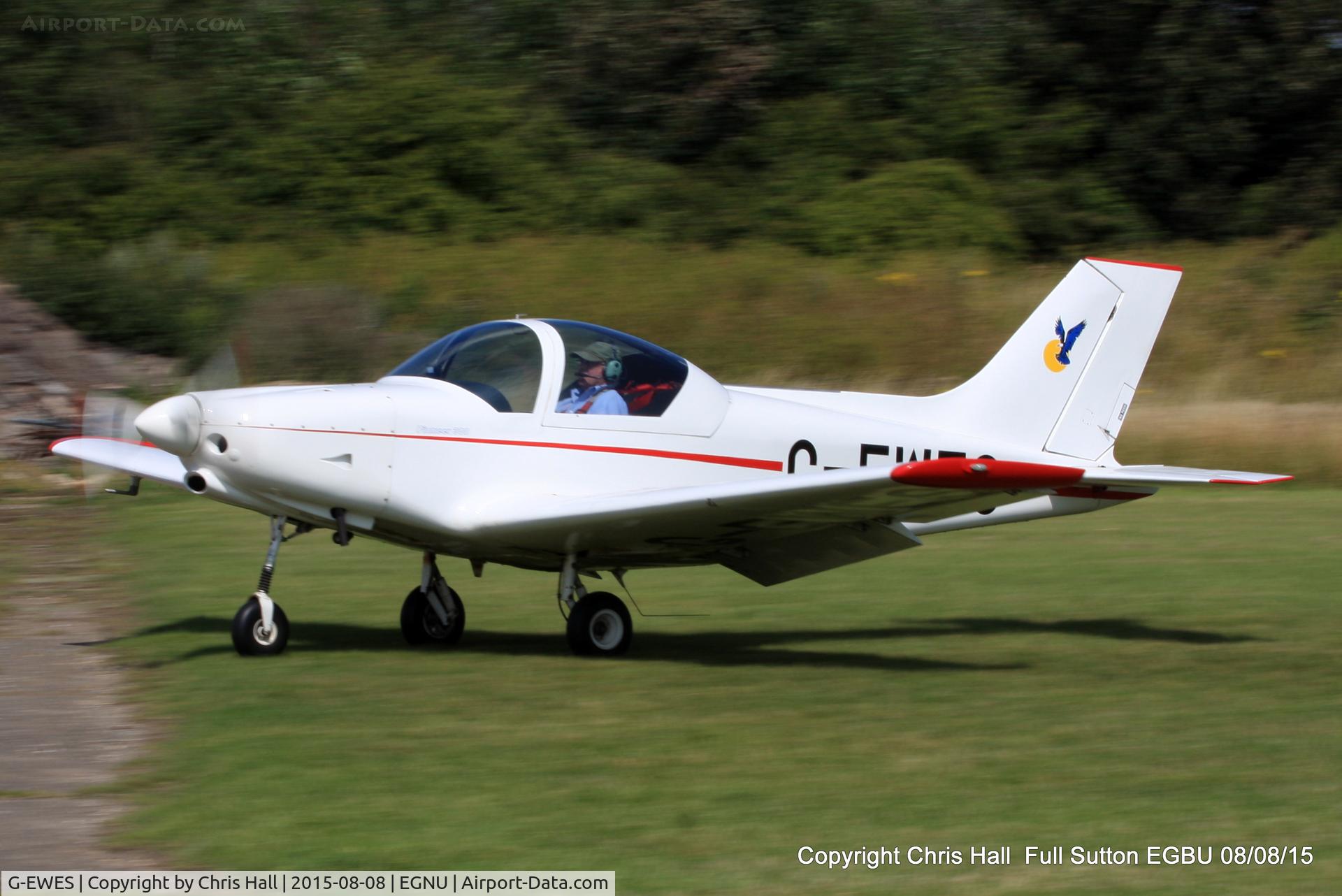 G-EWES, 2004 Alpi Aviation Pioneer 300 C/N PFA 330-14322, at the Vale of York LAA strut flyin, Full Sutton
