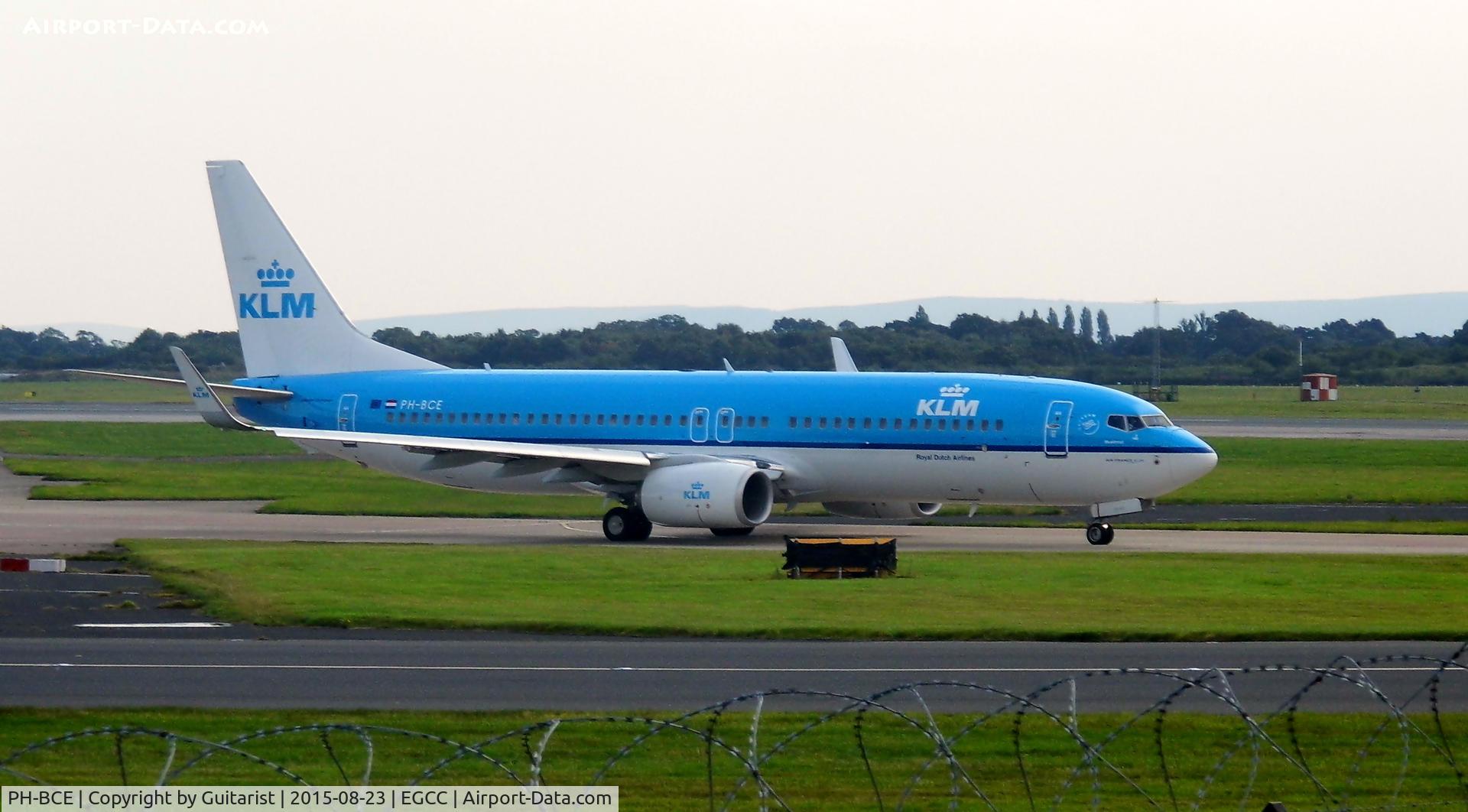 PH-BCE, 2014 Boeing 737-8K2 C/N 42151, At Manchester