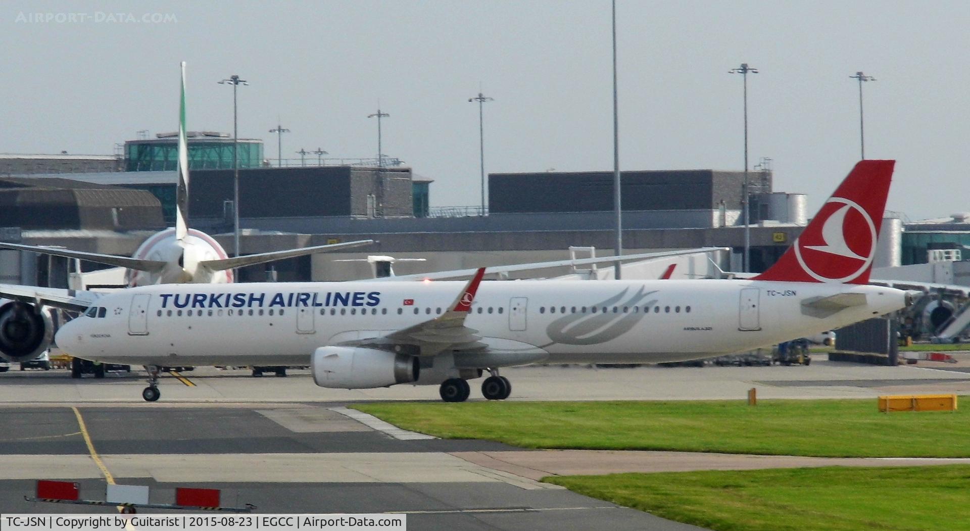 TC-JSN, 2015 Airbus A321-231 C/N 6508, At Manchester