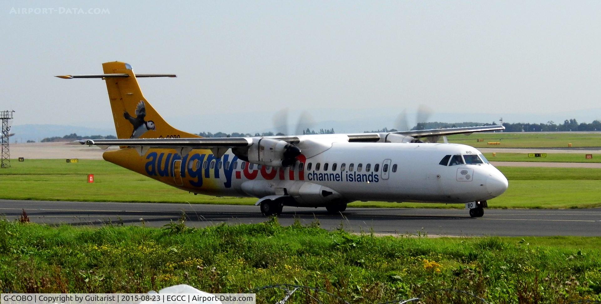 G-COBO, 2008 ATR 72-212A C/N 852, At Manchester