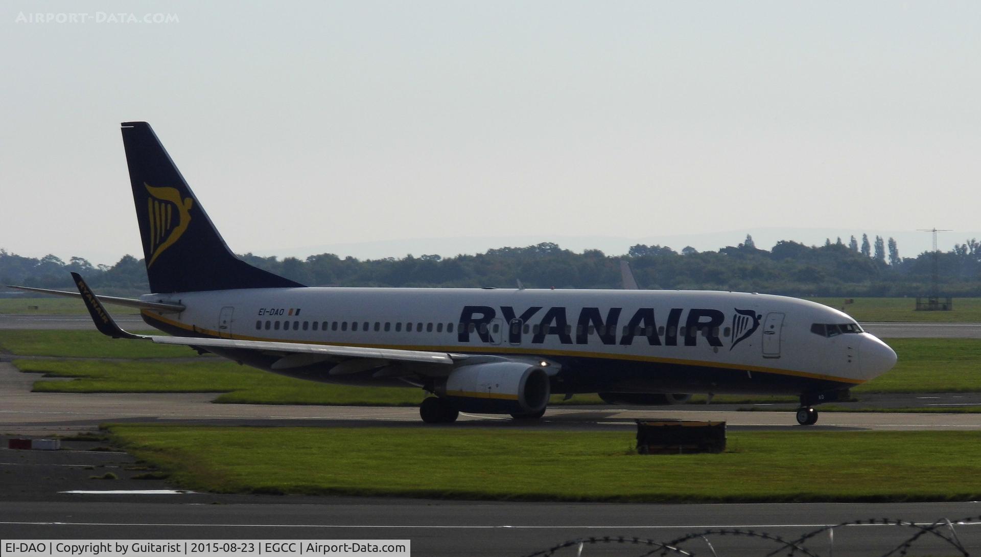 EI-DAO, 2003 Boeing 737-8AS C/N 33550, At Manchester