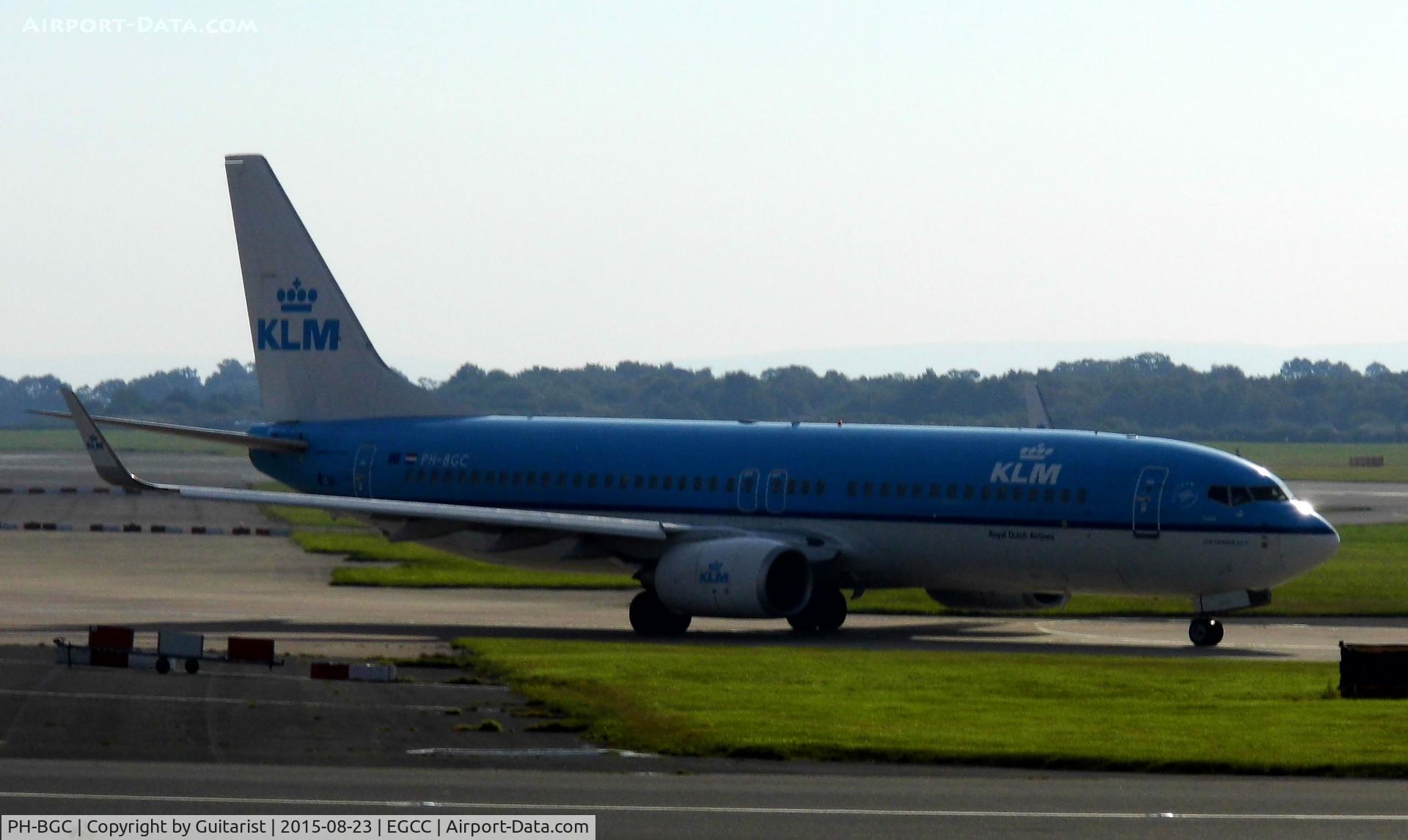 PH-BGC, 2008 Boeing 737-8K2 C/N 30361, At Manchester