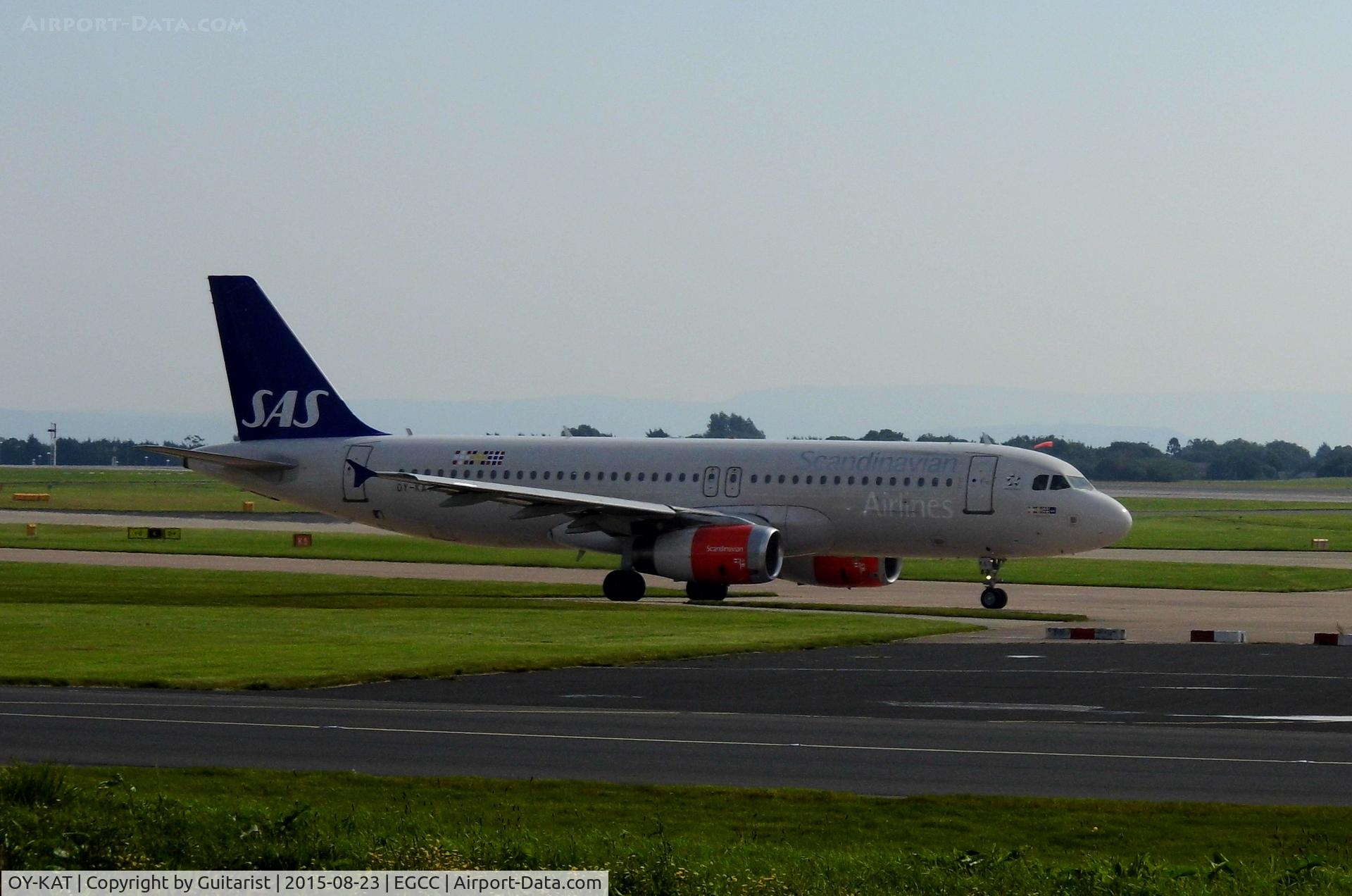 OY-KAT, 2007 Airbus A320-232 C/N 3192, At Manchester