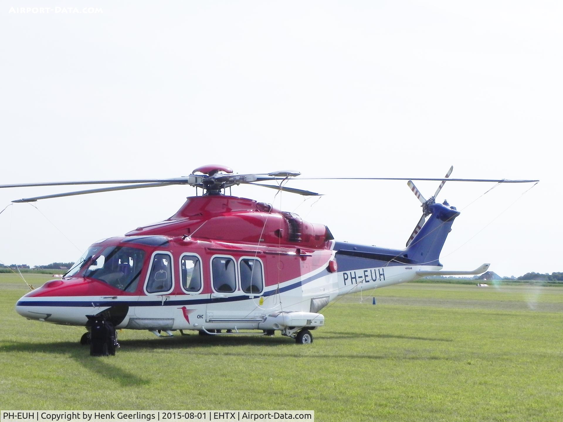 PH-EUH, 2013 AgustaWestland AW-139 C/N 31431, Texel Airshow , August 2015