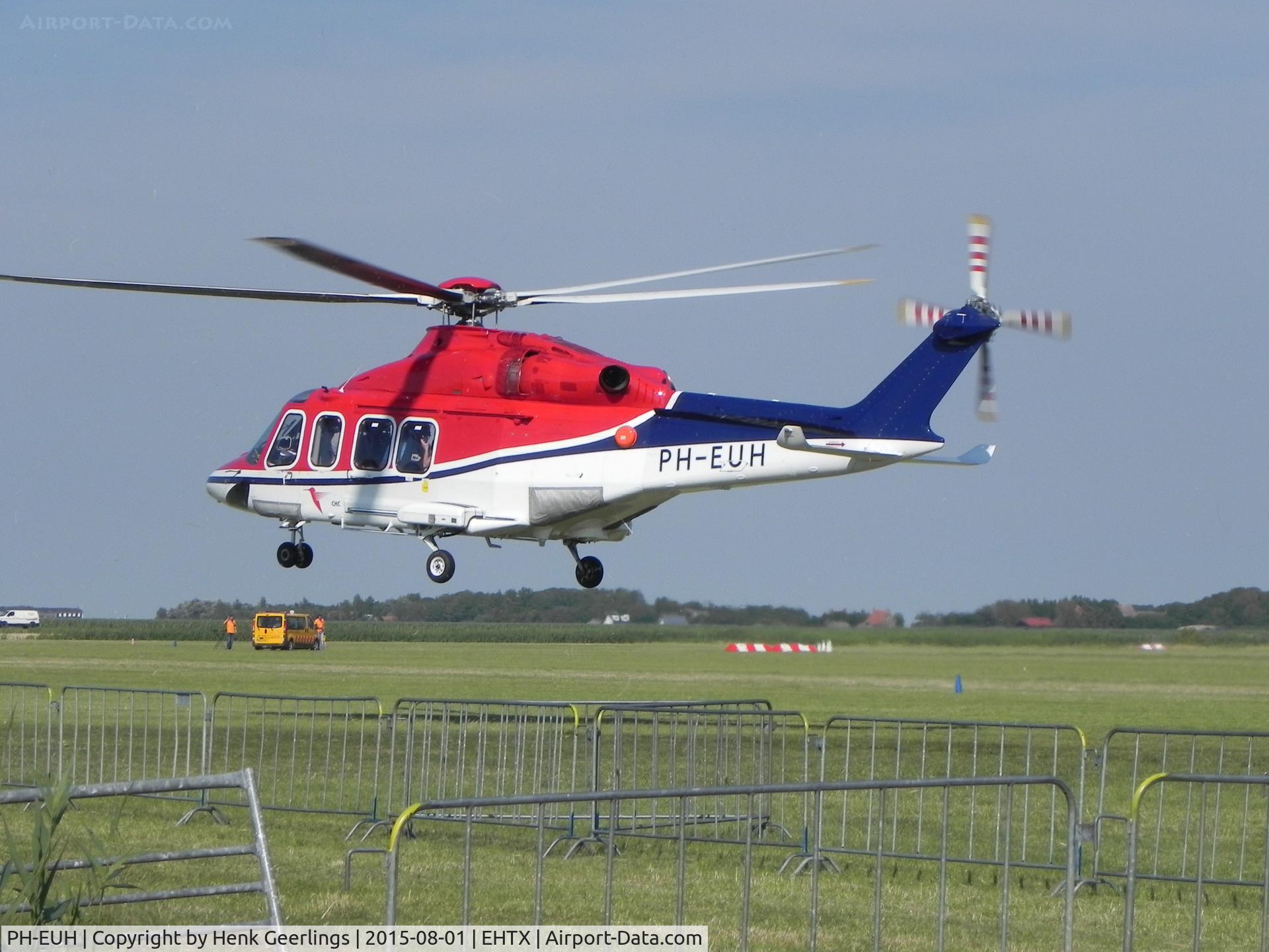 PH-EUH, 2013 AgustaWestland AW-139 C/N 31431, Texel Airshow , August 2015