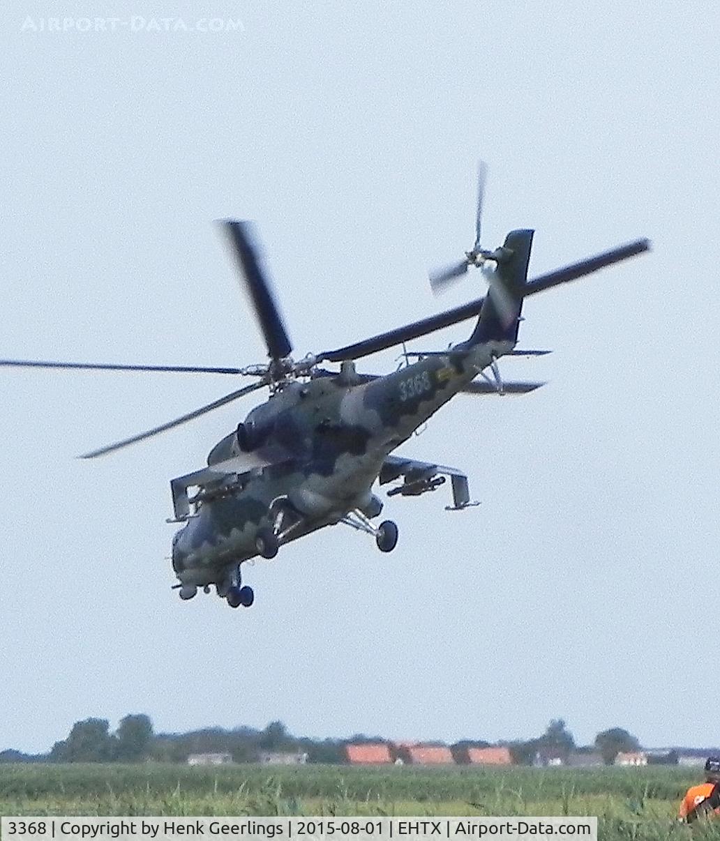 3368, Mil Mi-35 Hind E C/N 203368, Texel Airshow , August 2015