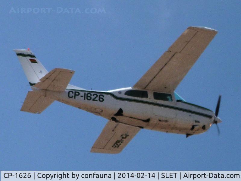 CP-1626, Cessna 210 C/N 210-63745, Overflying Santa Cruz de la Sierra