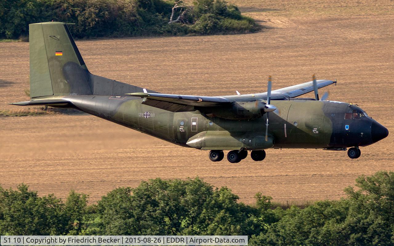 51 10, Transall C-160D C/N D147, on final RW09