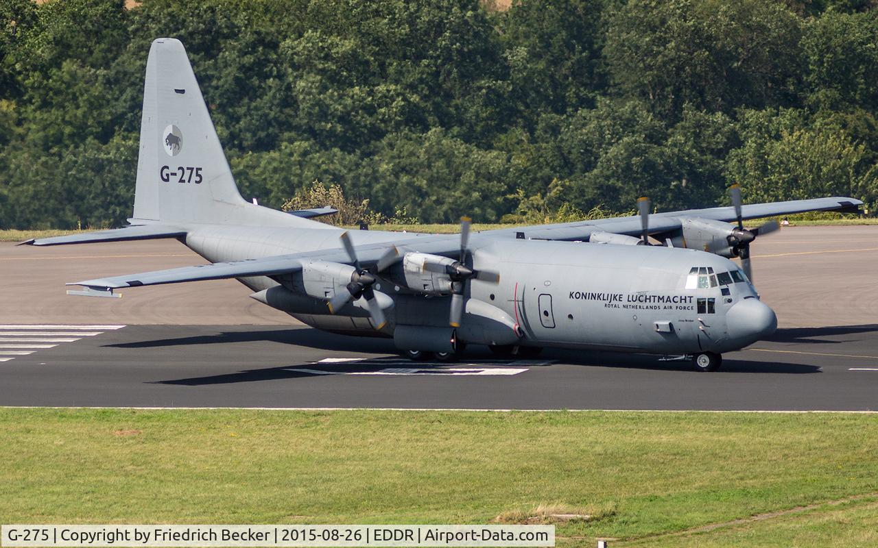 G-275, 1993 Lockheed C-130H-30 Hercules C/N 382-5275, line up for departure via RW09