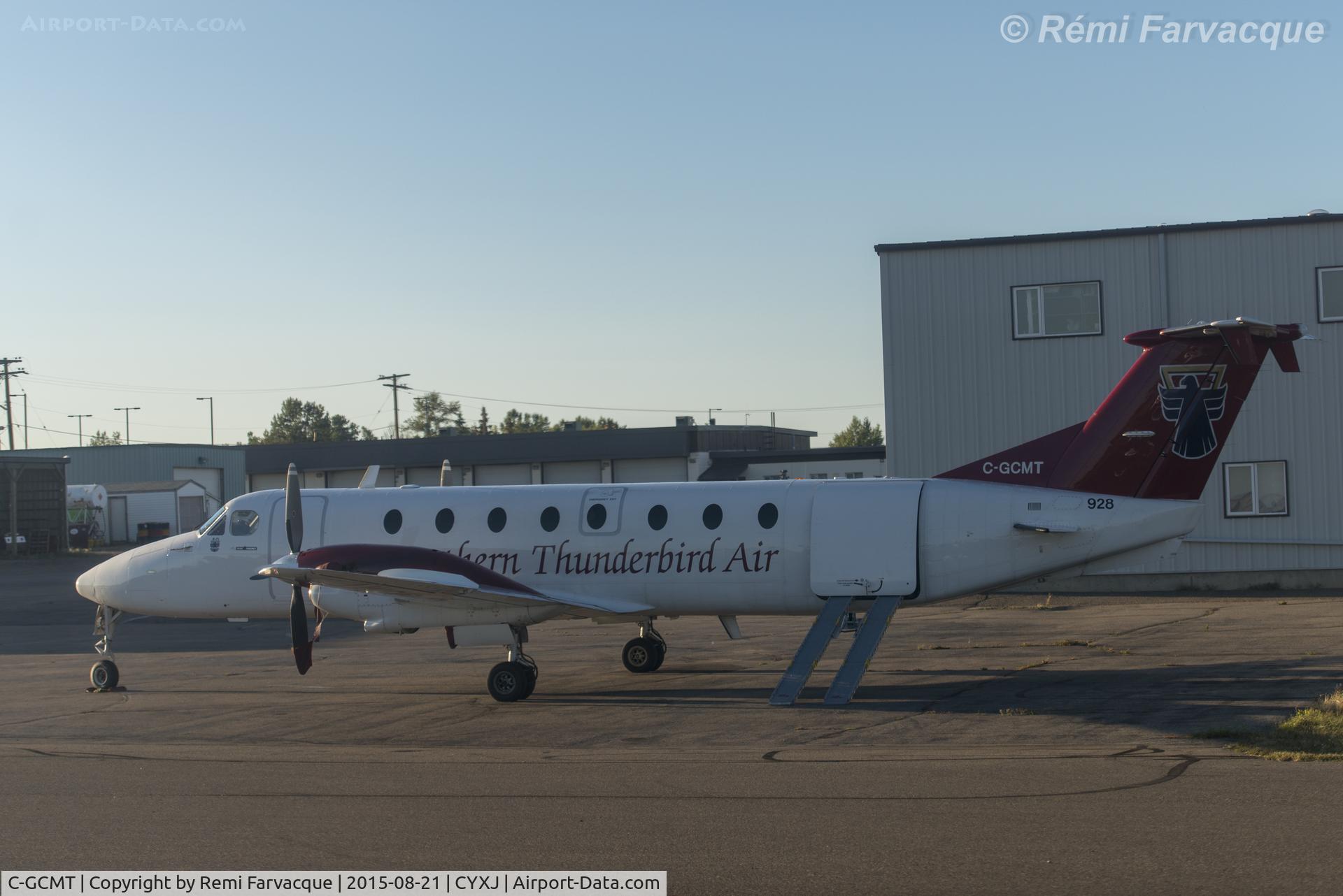 C-GCMT, 1990 Beech 1900C-1 C/N UC-120, Parked at Northern Thunderbird Air hanger.