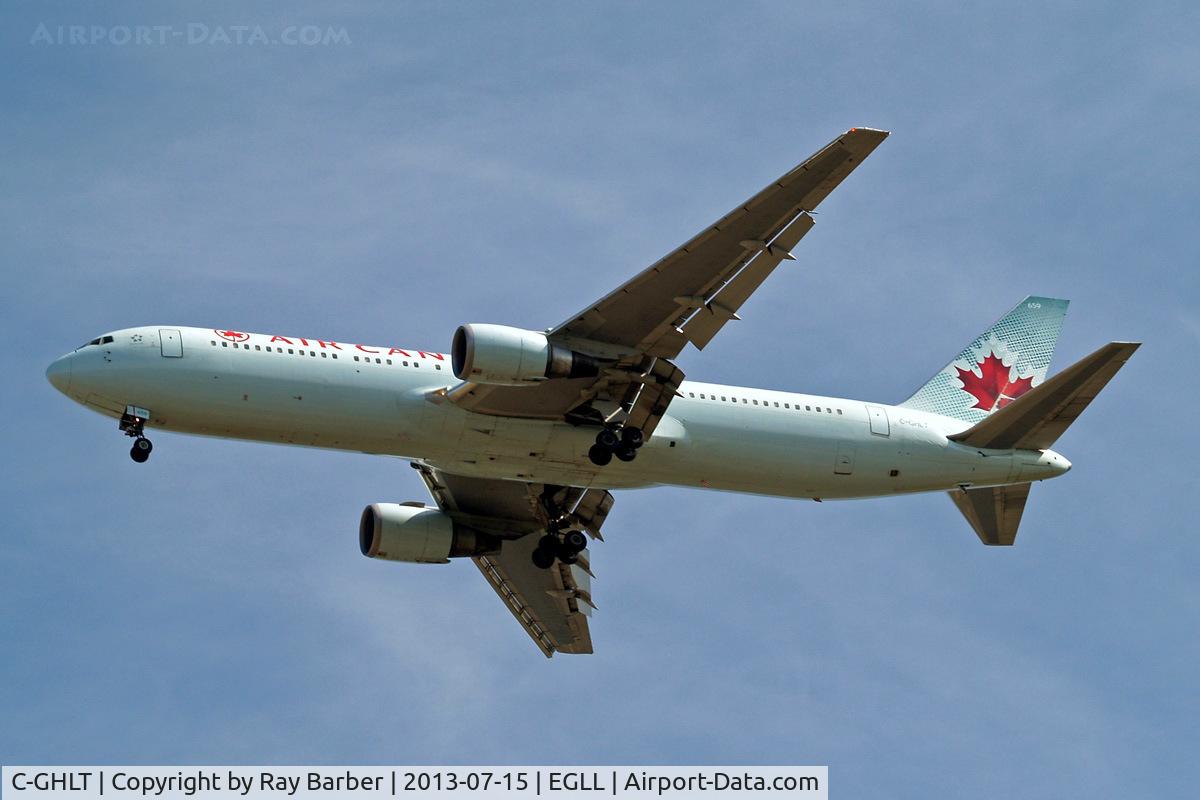 C-GHLT, 2001 Boeing 767-333 C/N 30850, Boeing 767-333ER [30850] (Air Canada) Home~G 15/07/2013. On approach 27R.