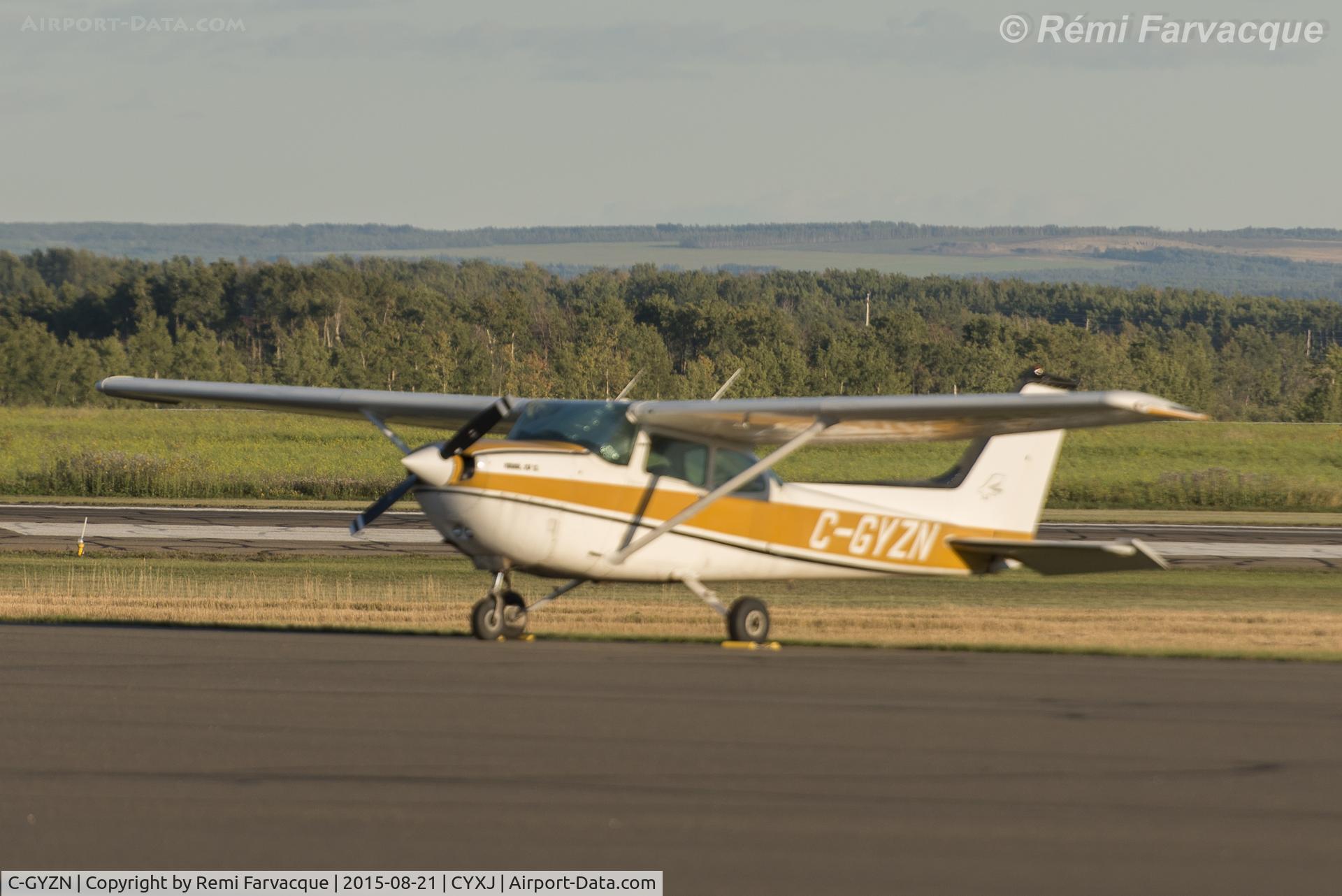 C-GYZN, 1977 Cessna R172K Hawk XP C/N R1722632, Parked on outside apron.