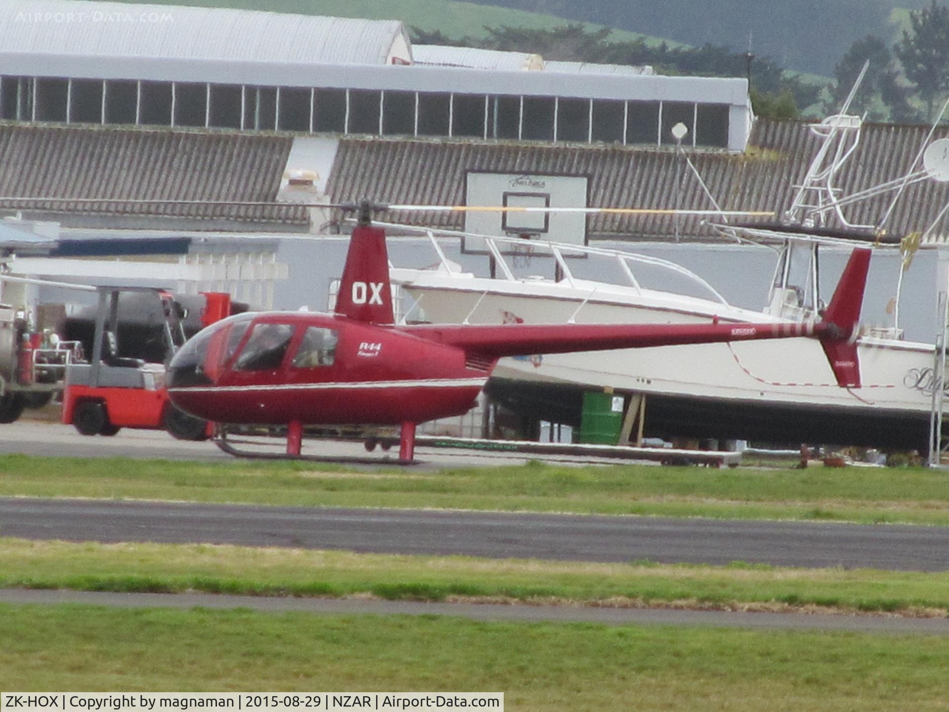 ZK-HOX, 2006 Robinson R44 II C/N 1568, About to leave home
