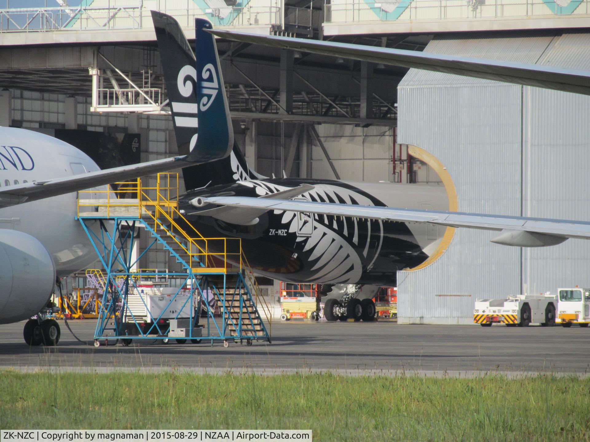 ZK-NZC, 2013 Boeing 787-9 Dreamliner C/N 41988, Bit of a desperation shot of new 787-9 delivered this week - not yet in service.