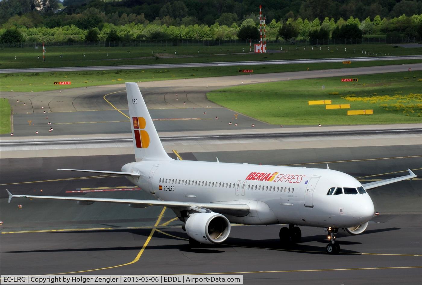 EC-LRG, 2001 Airbus A320-214 C/N 1516, Arrival from MAD...