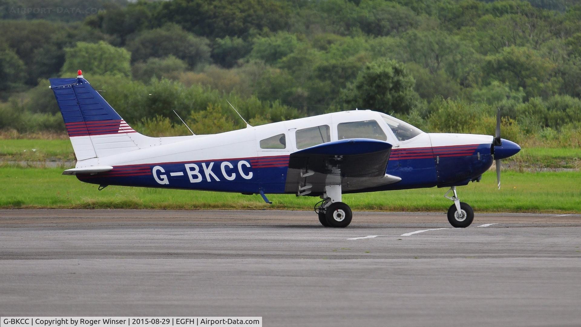 G-BKCC, 1974 Piper PA-28-180 Cherokee Archer C/N 28-7405099, Visiting Cherokee Archer operated by DR Flying Club.