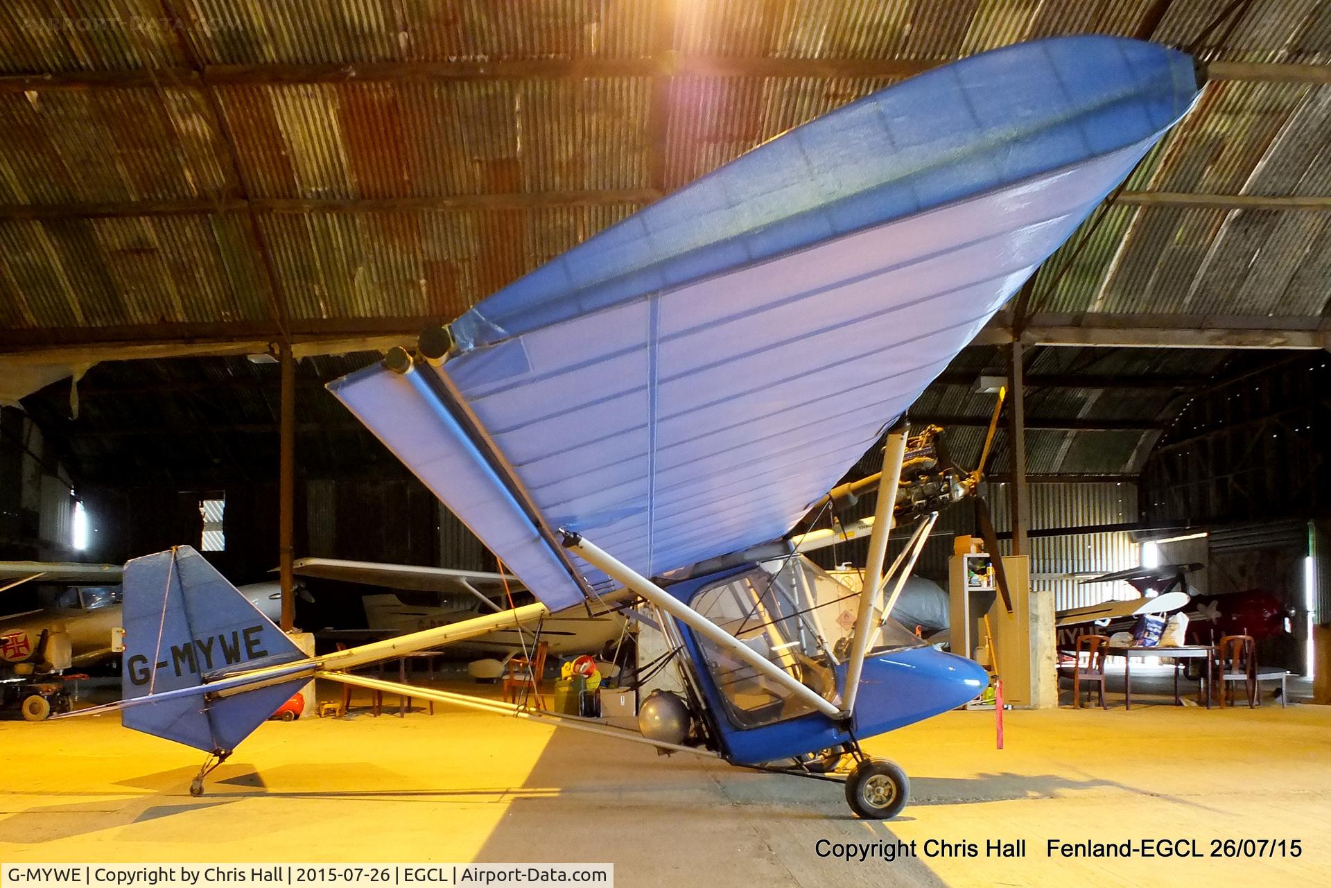 G-MYWE, 1995 Thruster T600 C/N 9035-T600-512, at Fenland airfield