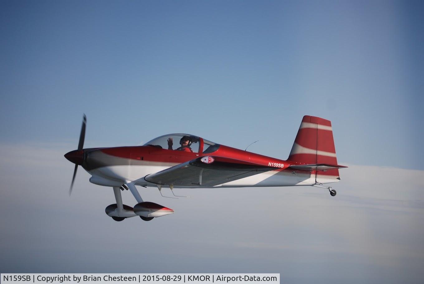 N159SB, 2010 Vans RV-7 C/N 72823, N159SB In flight