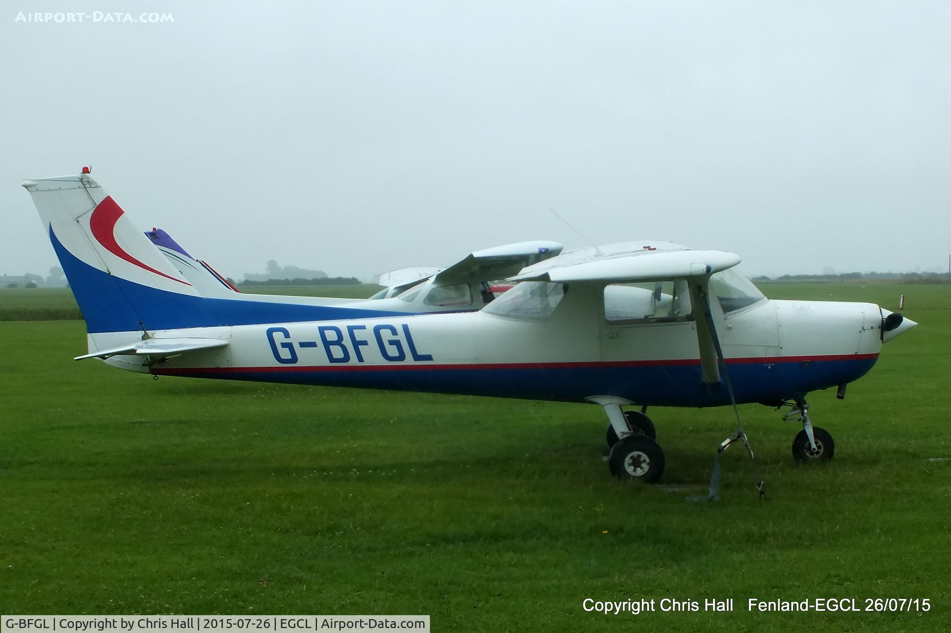 G-BFGL, 1977 Reims FA152 Aerobat C/N 0339, at Fenland airfield