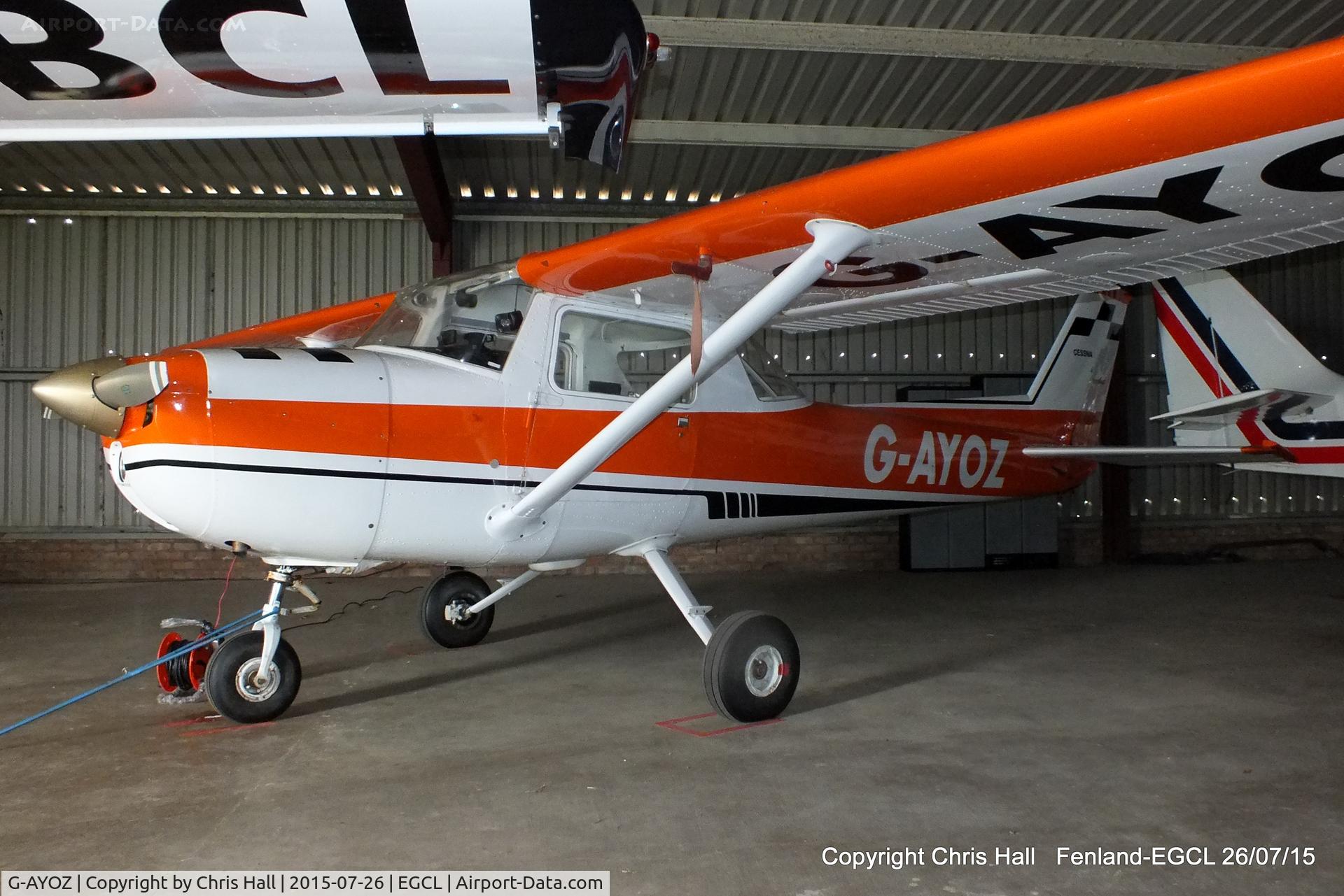 G-AYOZ, 1971 Reims FA150L C/N 0085, at Fenland airfield