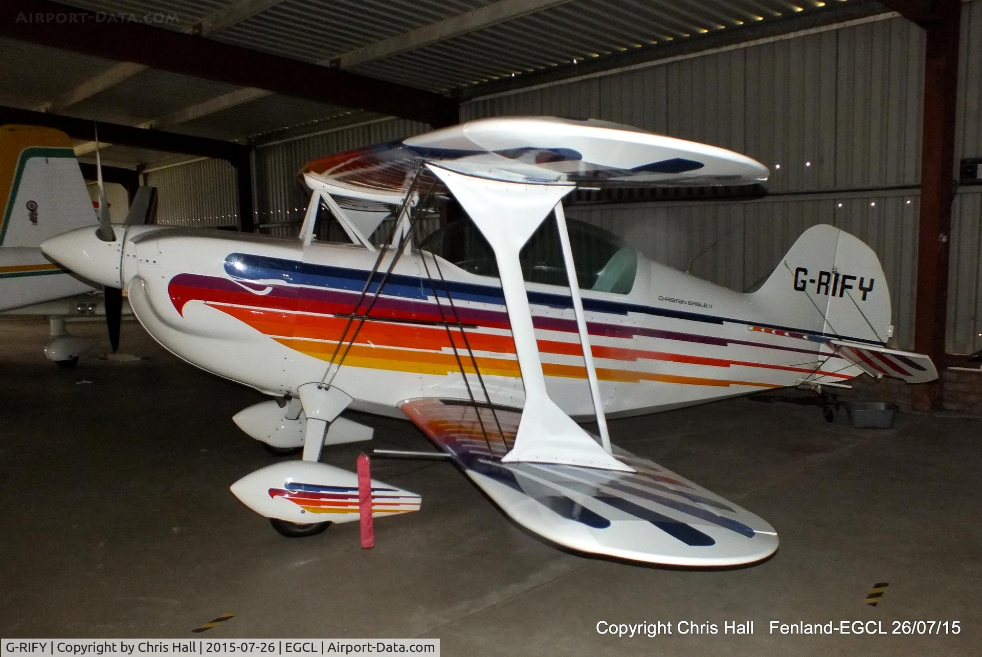 G-RIFY, 1998 Christen Eagle II C/N GN-1, at Fenland airfield
